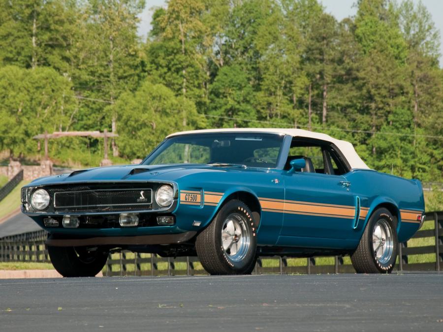  Shelby GT500 Convertible 1969 года  (фото 17 из 52)